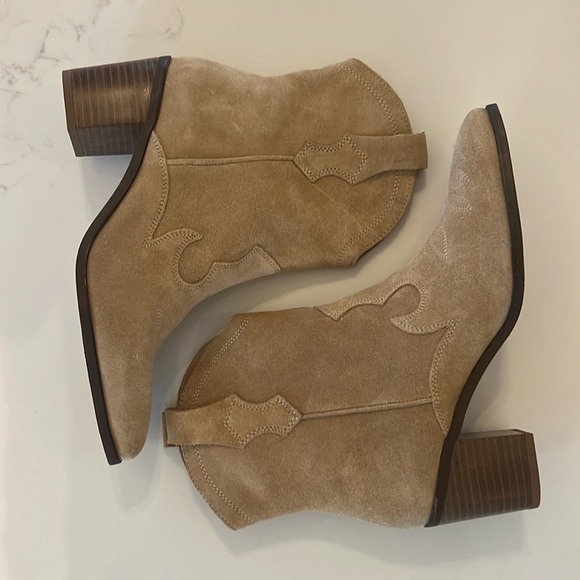 Zara Shoes Nwot Zara Western Inspired Ankle Boots Poshmark